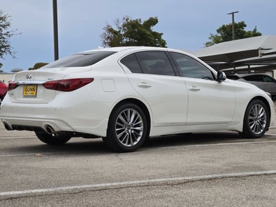 2024 INFINITI Q50 LUXE AWD