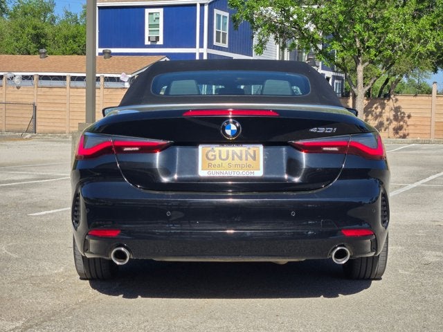 2024 BMW 4 Series 430i Convertible