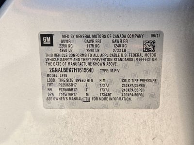 2017 Chevrolet EQUINOX LS