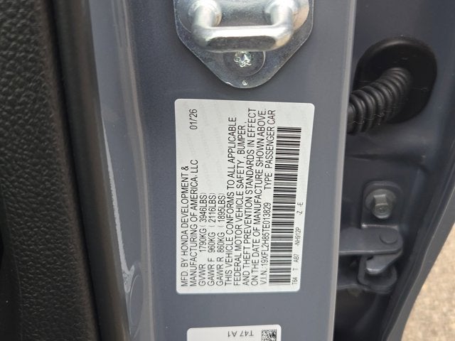 2026 Honda Civic Hatchback Sport