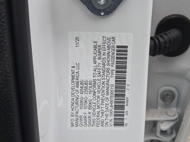 2026 Honda Civic Sport Touring