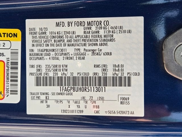 2024 Ford Mustang EcoBoost Premium
