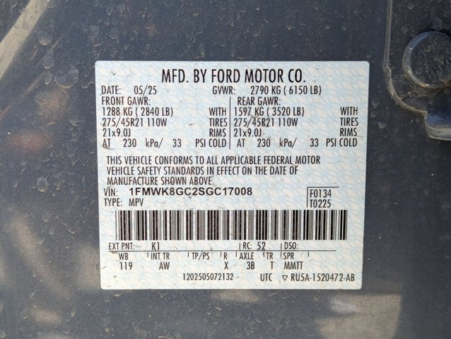 2025 Ford Explorer ST