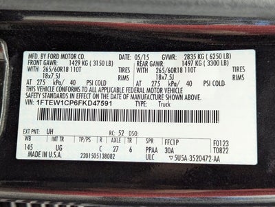 2015 Ford F-150 Base