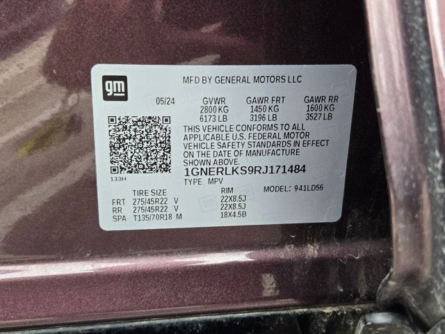 2024 Chevrolet Traverse FWD RS