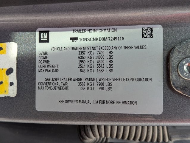 2021 Chevrolet Tahoe LT