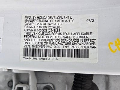 2021 Honda Accord Hybrid EX-L