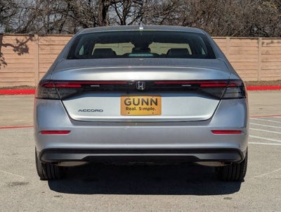 2025 Honda Accord Sedan LX