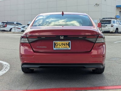 2023 Honda Accord Sedan LX