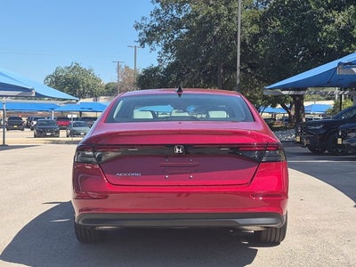 2026 Honda Accord Sedan SE