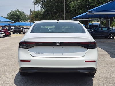 2026 Honda Accord Sedan SE