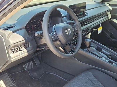 2025 Honda Accord Sedan SE