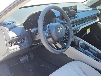 2025 Honda Accord Sedan 1.5T SE