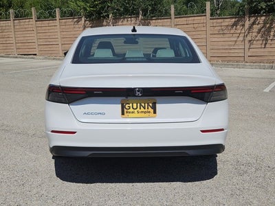 2025 Honda Accord Sedan 1.5T SE