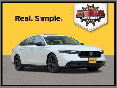 2025 Honda Accord Sedan SE