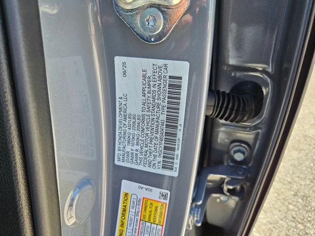 2025 Honda Accord Sedan 1.5T SE