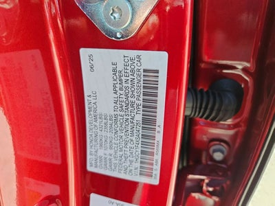 2025 Honda Accord Sedan 1.5T SE