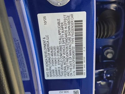 2025 Honda Accord Sedan HYBRID SPORT