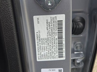 2026 Honda Accord Hybrid Sport