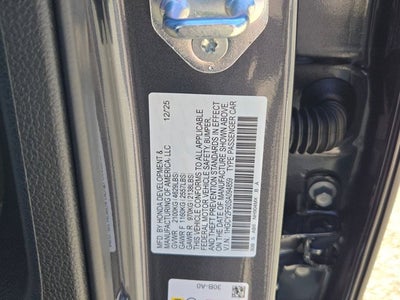 2025 Honda Accord Sedan HYBRID EX-L