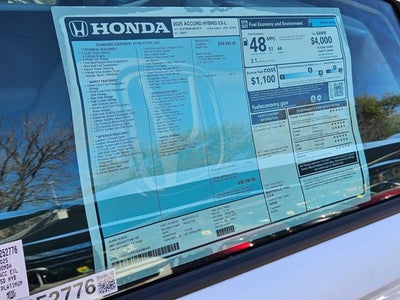 2025 Honda Accord Sedan HYBRID EX-L