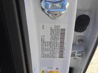 2025 Honda Accord Sedan HYBRID EX-L