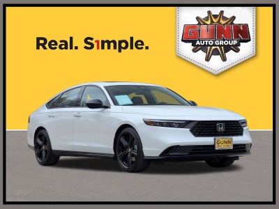 2025 Honda Accord Sedan HYBRID SPORT-L