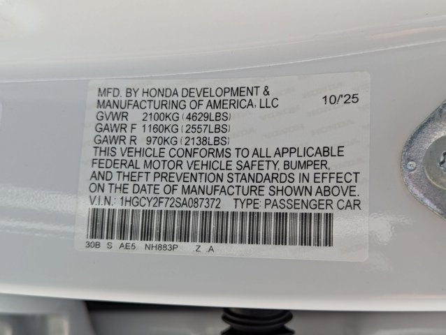 2025 Honda Accord Hybrid HYBRID SPORT-L