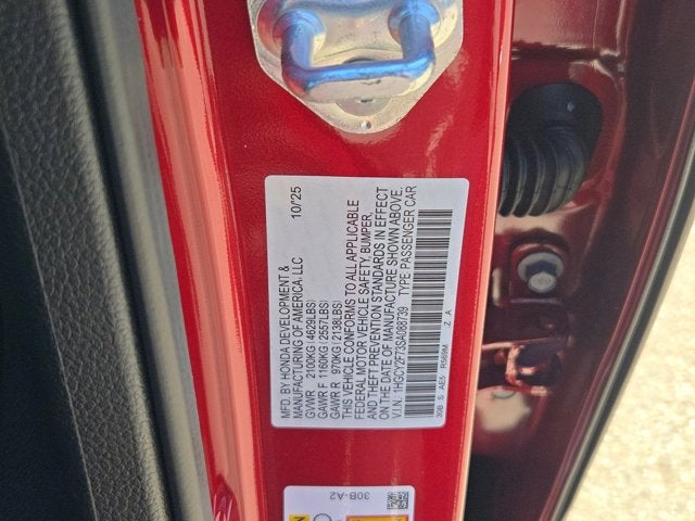 2025 Honda Accord Sedan HYBRID SPORT-L