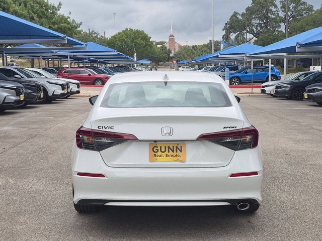 2026 Honda Civic Sedan Sport
