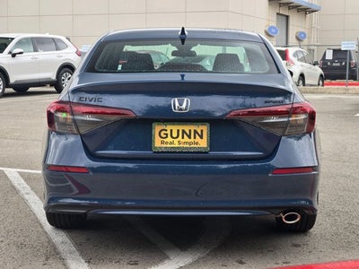 2026 Honda Civic Sedan Sport