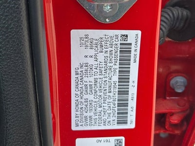 2026 Honda Civic Sedan Hybrid Sport Touring