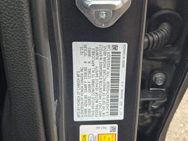 2026 Honda Civic Sport