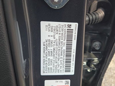 2026 Honda Civic Sedan Hybrid Sport Touring