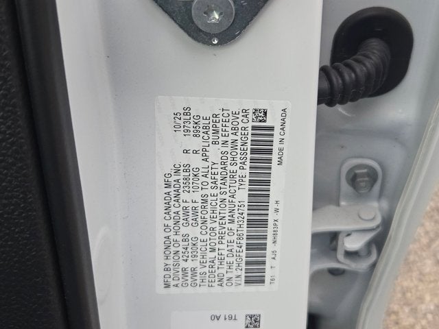 2026 Honda Civic Sport Touring