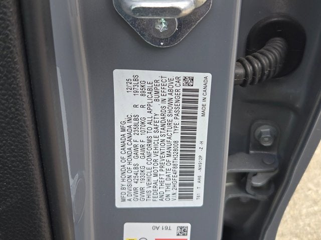 2026 Honda Civic Sport