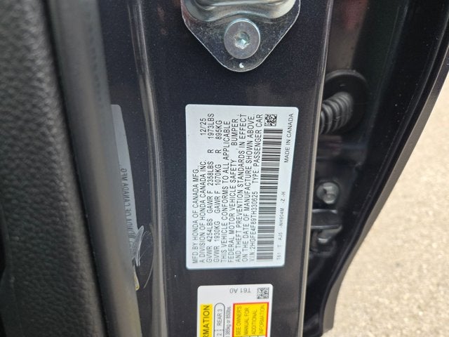 2026 Honda Civic Sedan Hybrid Sport Touring