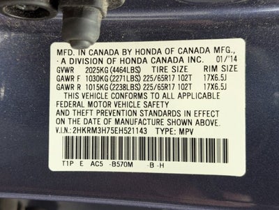 2014 Honda CR-V EX-L