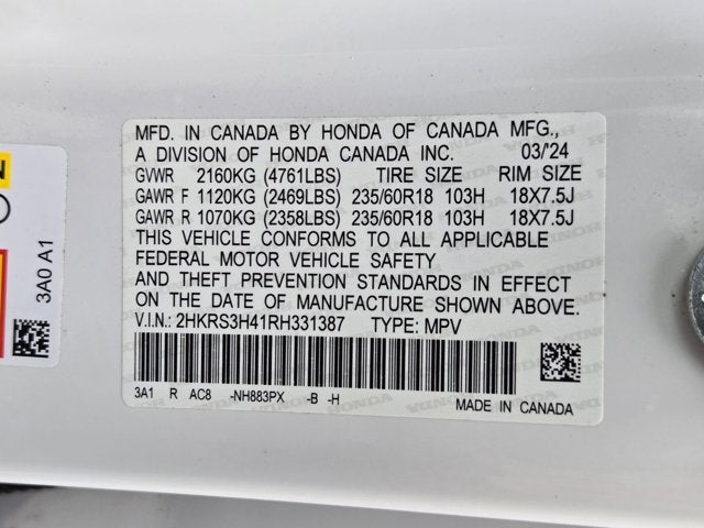 2024 Honda CR-V EX