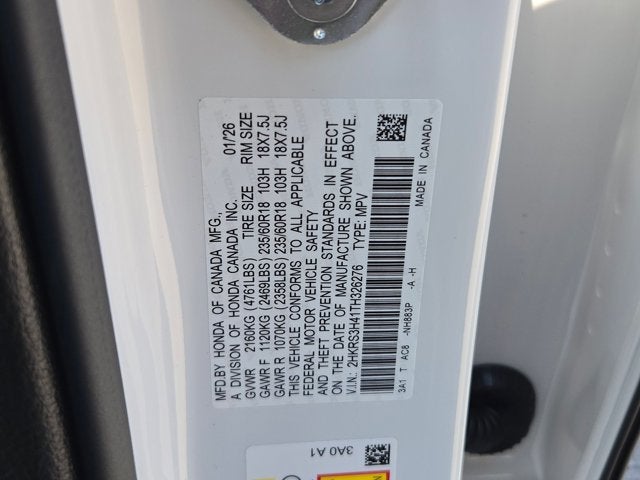 2026 Honda CR-V 2WD EX