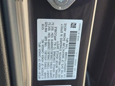 2026 Honda CR-V 2WD EX-L