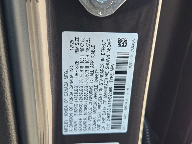 2026 Honda CR-V 2WD EX-L