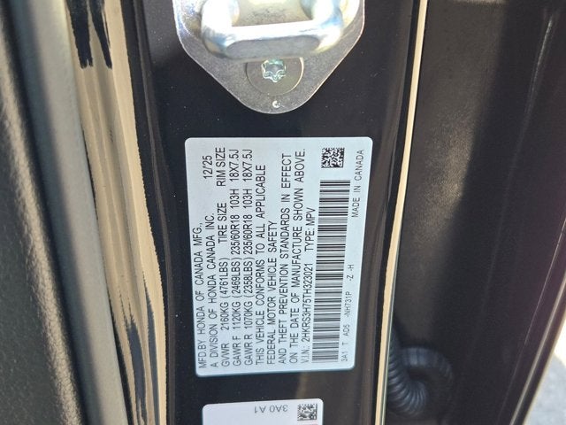 2026 Honda CR-V 2WD EX-L