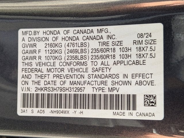 2025 Honda CR-V EX-L