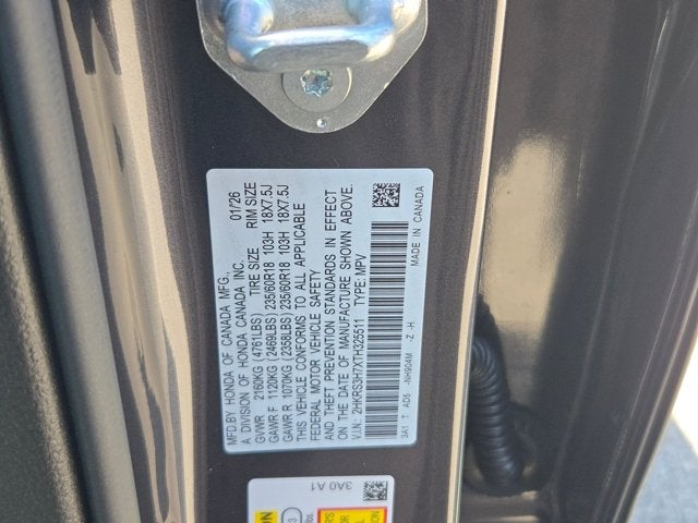 2026 Honda CR-V 2WD EX-L