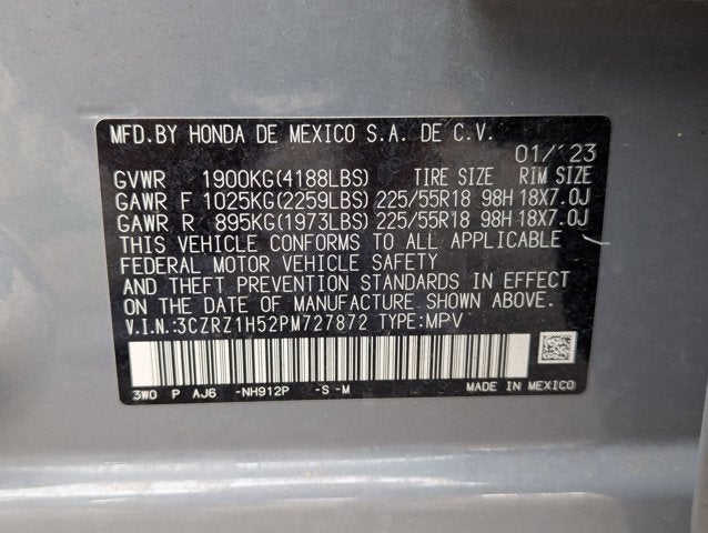 2023 Honda HR-V Sport