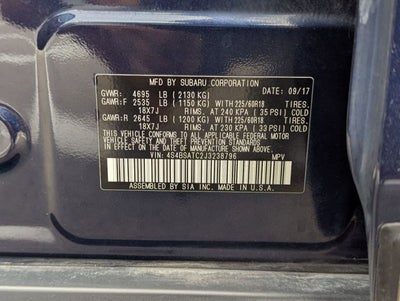 2018 Subaru Outback Touring