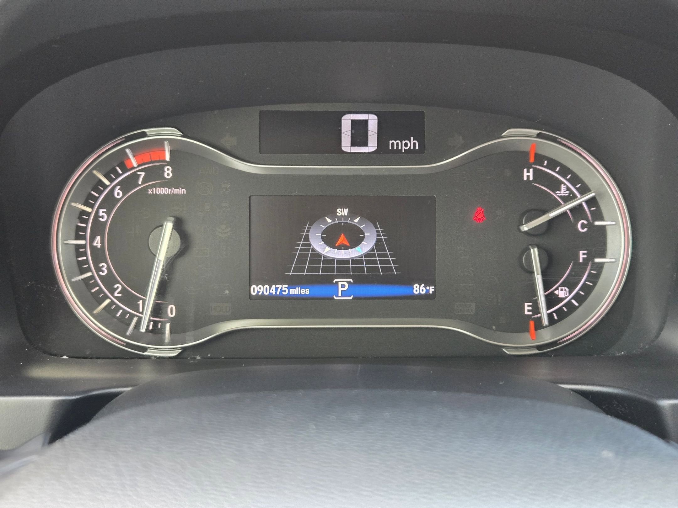 2016 Honda Pilot 2WD EX-L with Rear Entertainment System