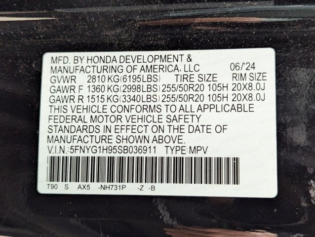 2025 Honda Pilot Black Edition