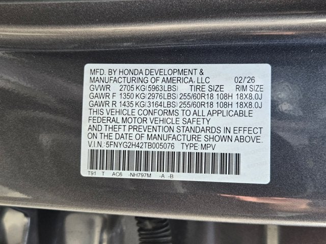 2026 Honda Pilot EX-L